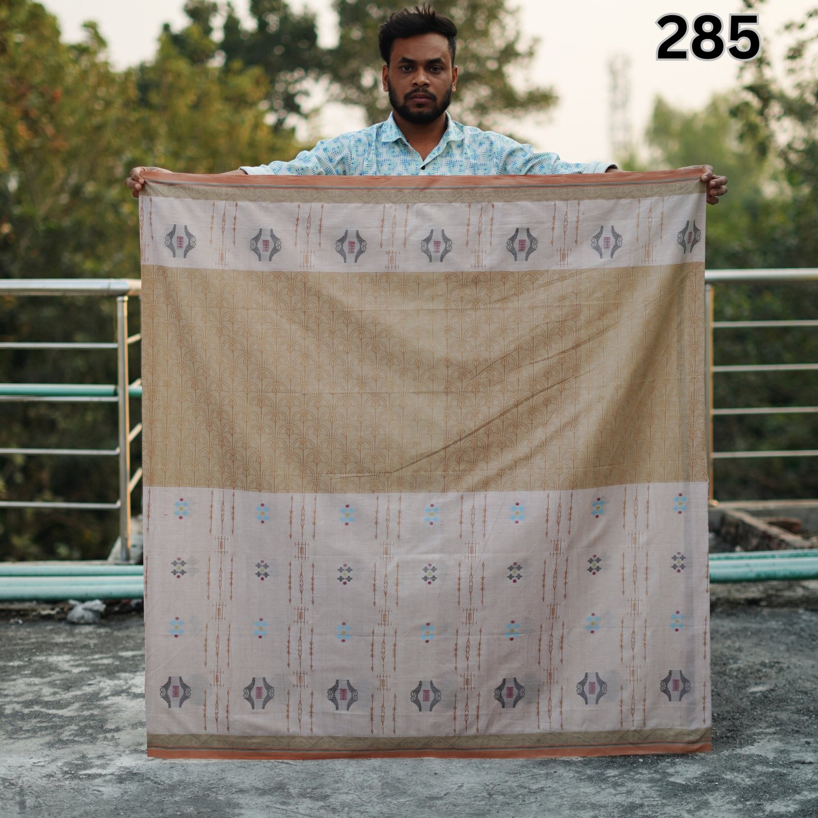 Tailocraft Men’s Pure Cotton Light Lungi 5.5 Hand-285