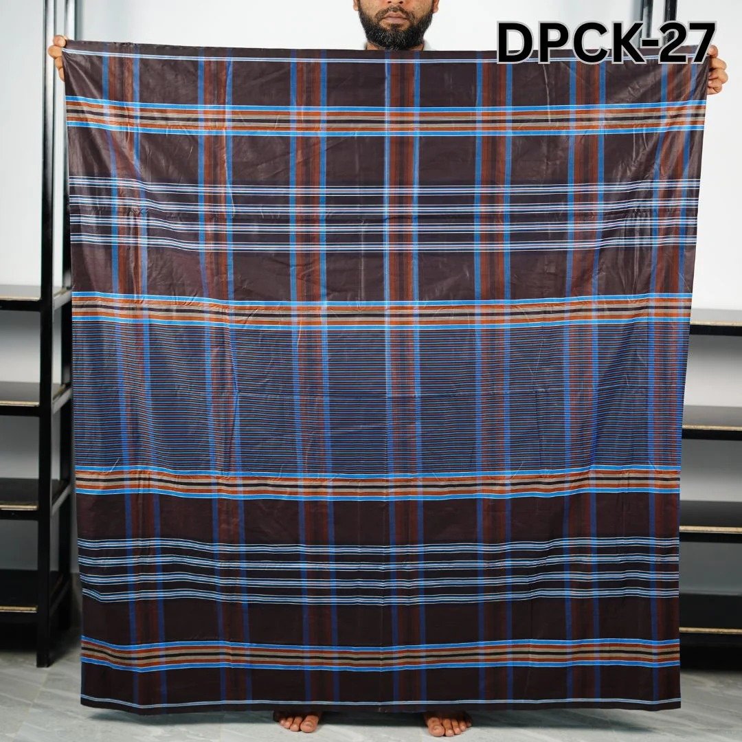 Tailocraft Men’s Pure Cotton Deep Lungi 5.5 Hand-27