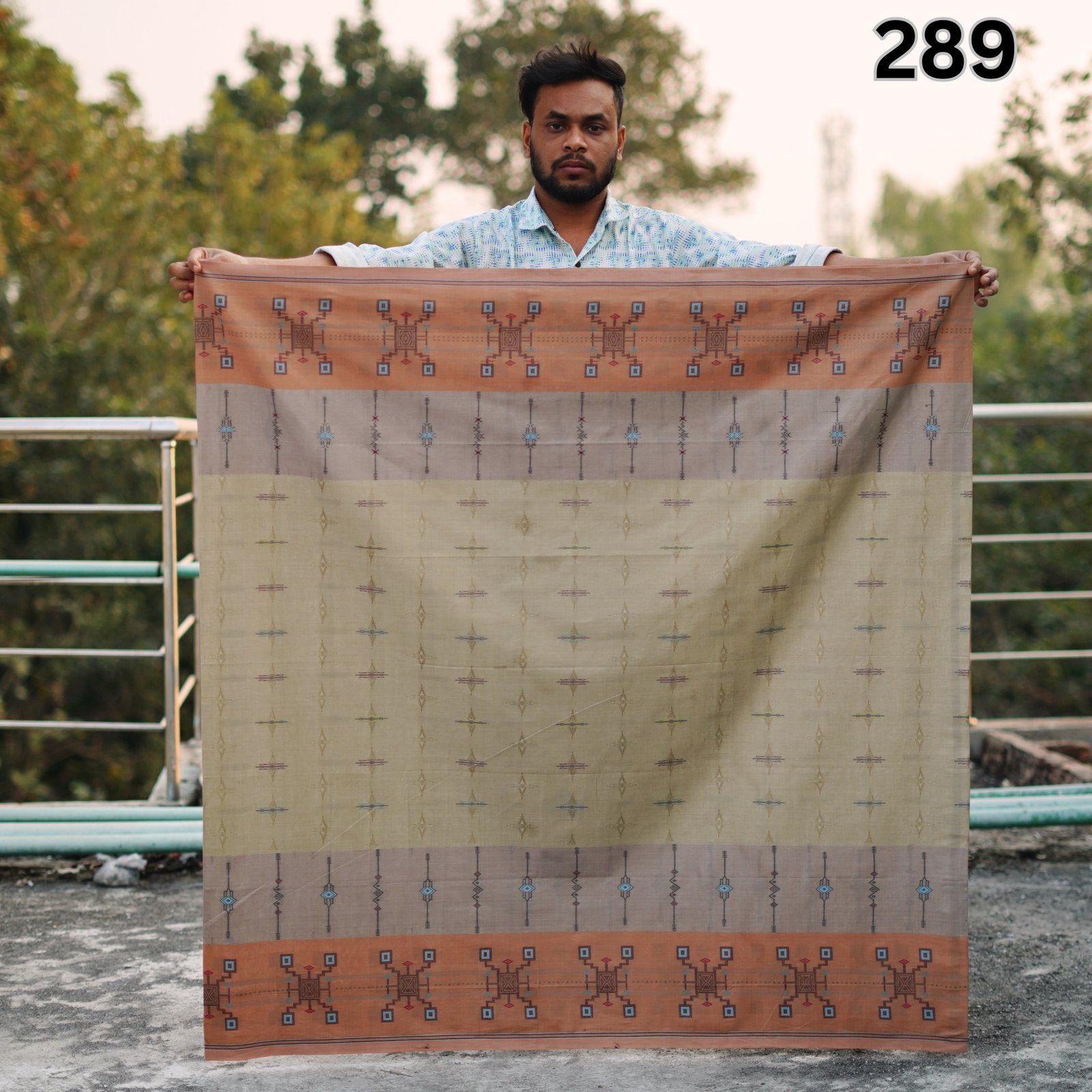 Tailocraft Men’s Pure Cotton Light Lungi 5.5 Hand-289