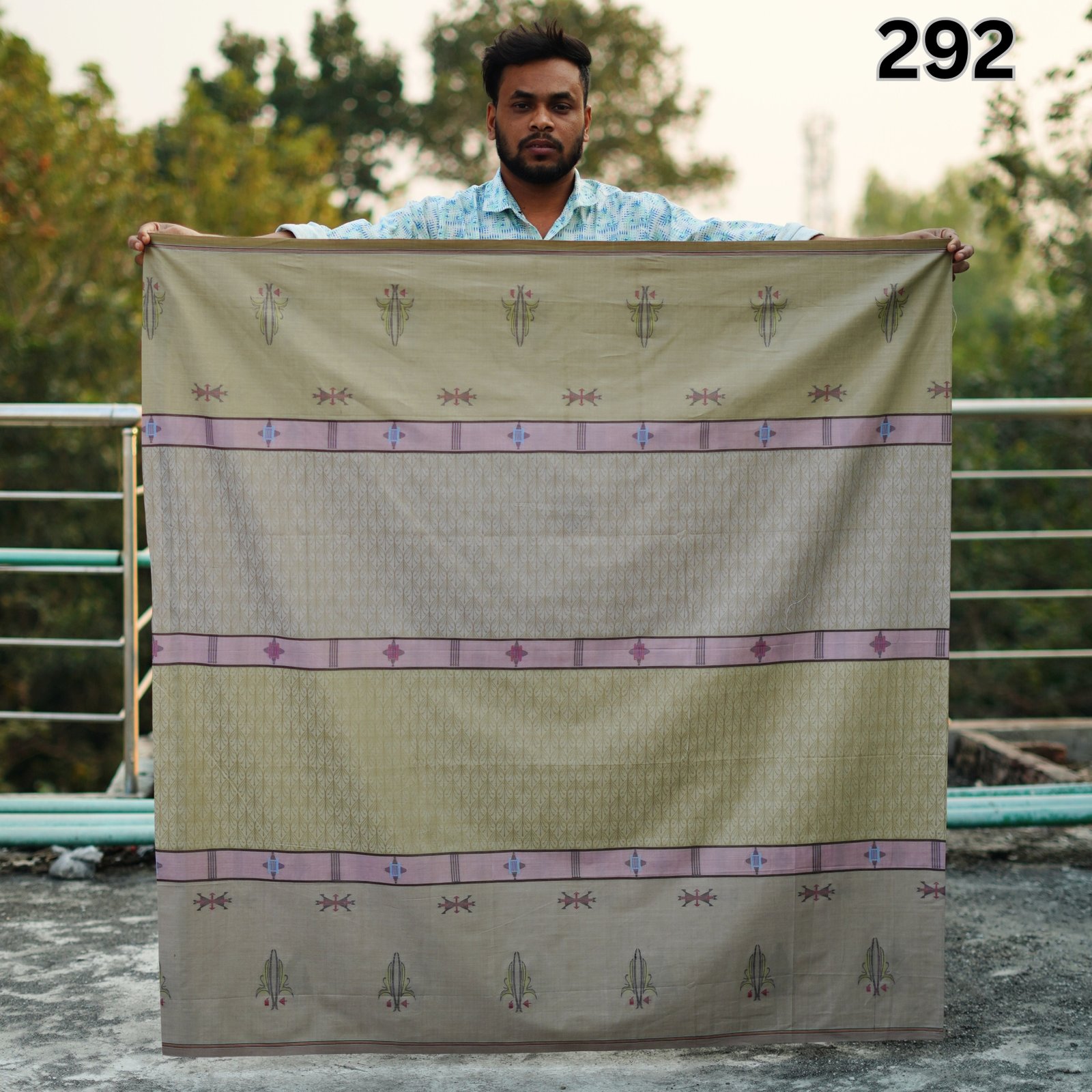 Tailocraft Men’s Pure Cotton Light Lungi 5.5 Hand-292