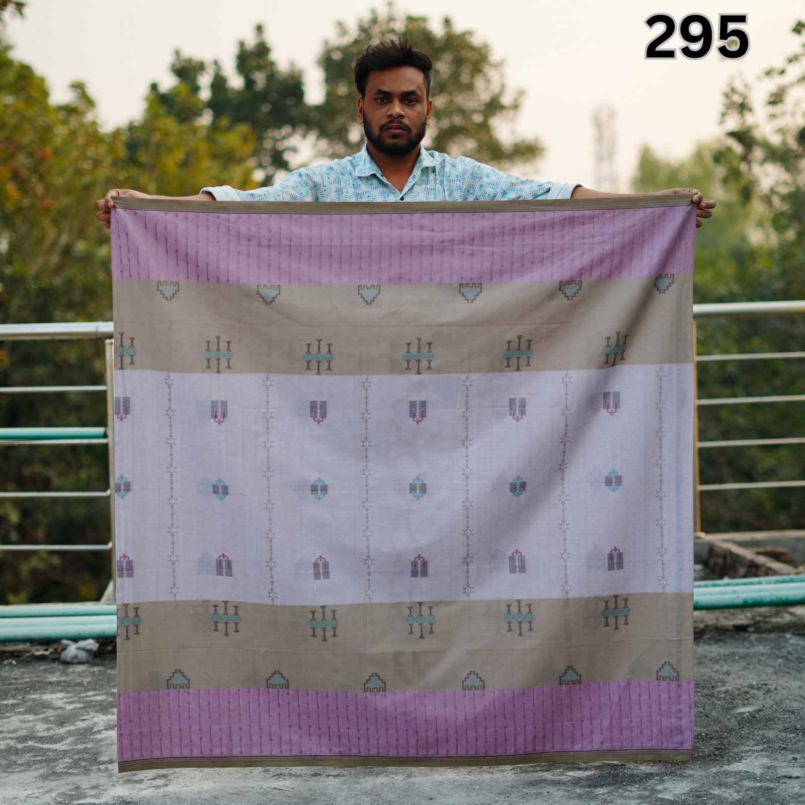Tailocraft Men’s Pure Cotton Light Lungi 5.5 Hand-295