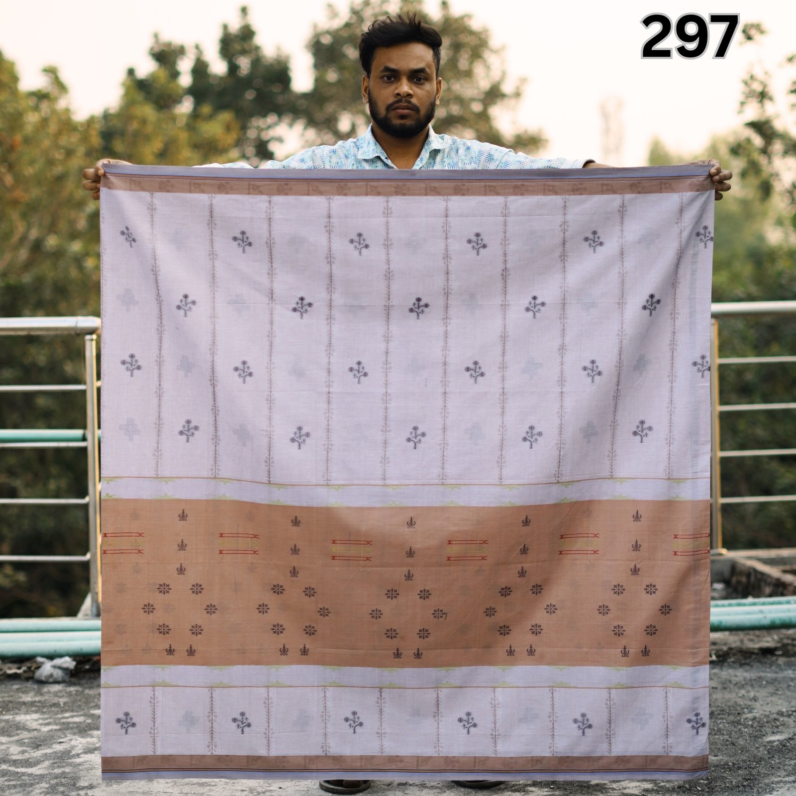 Tailocraft Men’s Pure Cotton Light Lungi 5.5 Hand-297