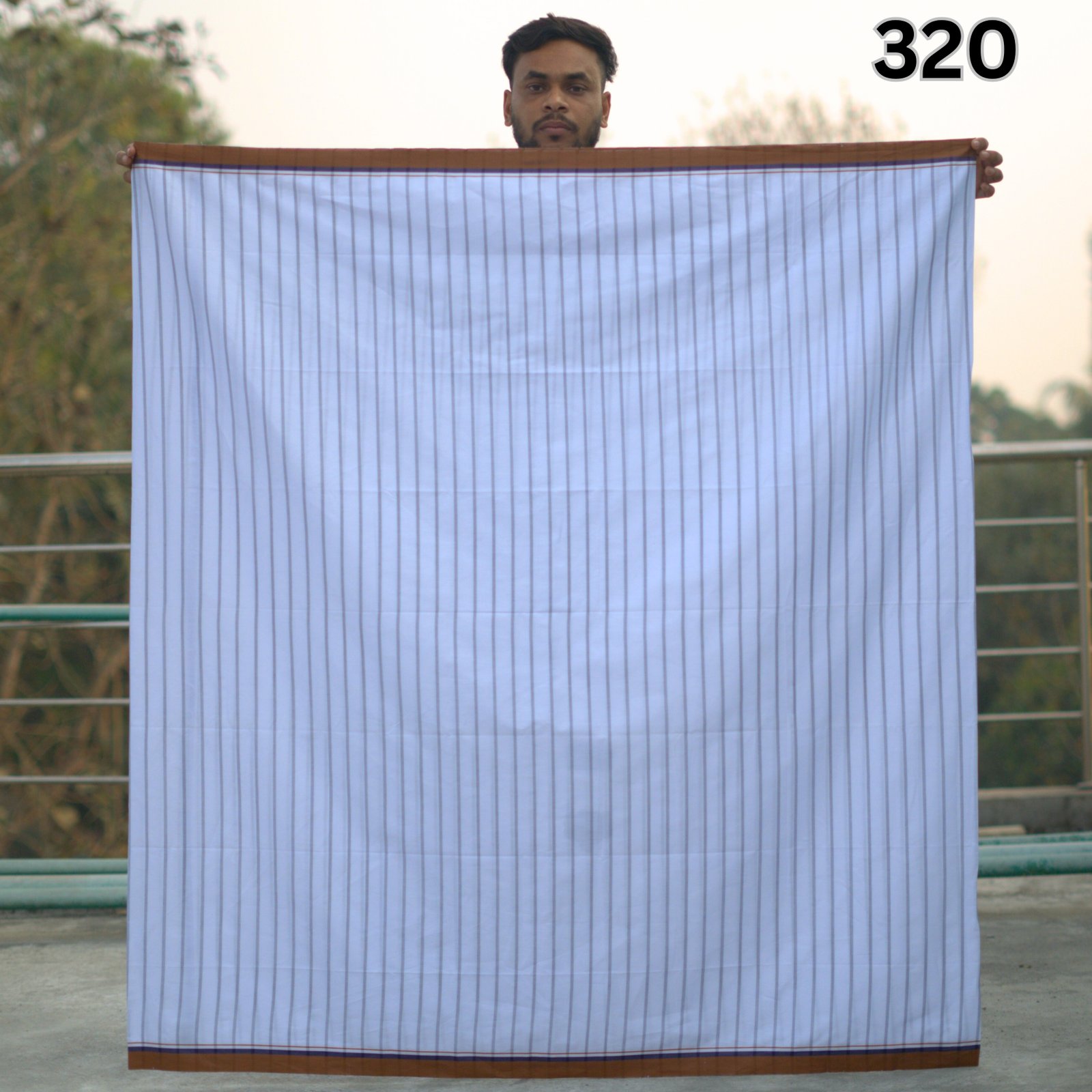 Tailocraft Men’s Pure Cotton Light Lungi 5.5 Hand-320