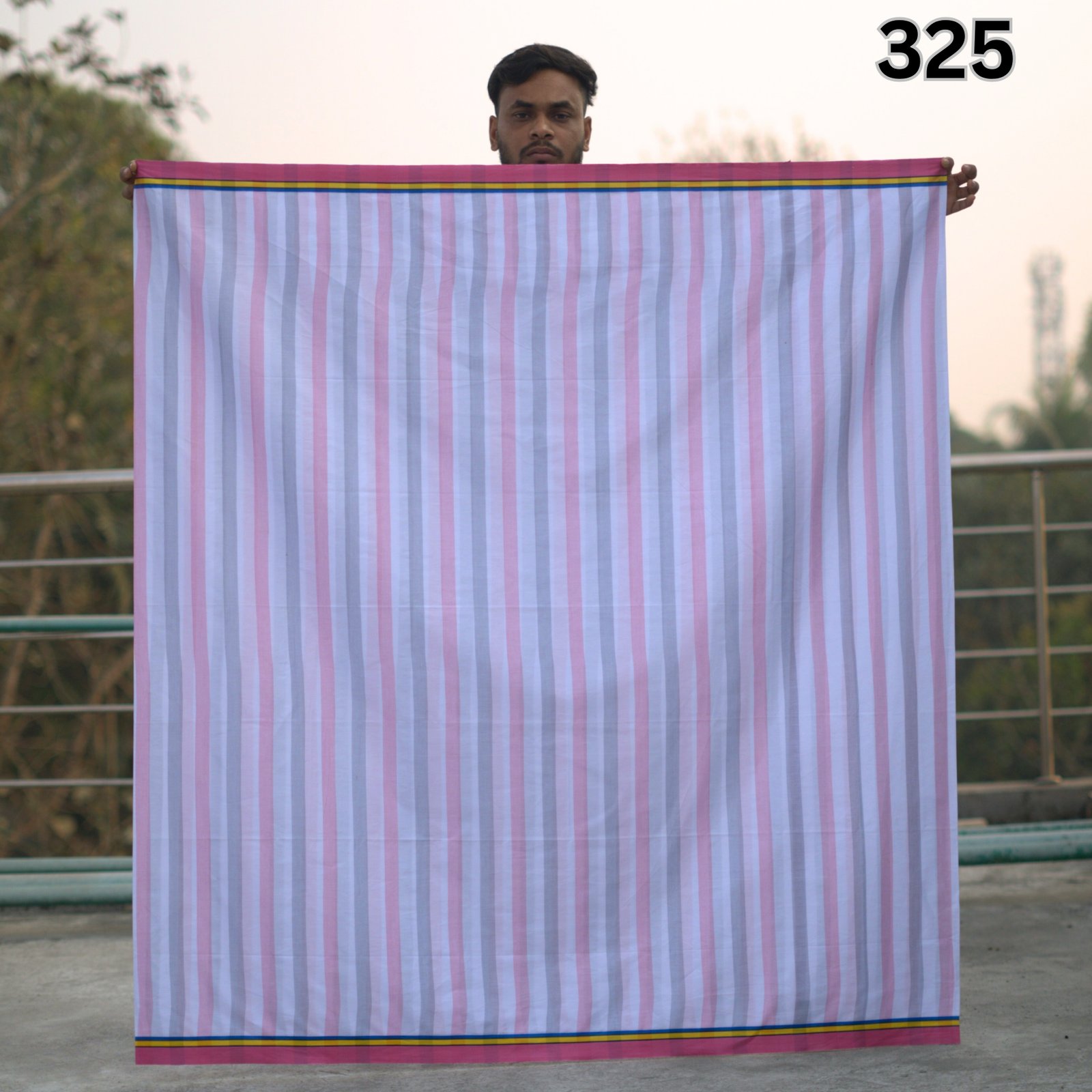 Tailocraft Men’s Pure Cotton Light Lungi 5.5 Hand-325
