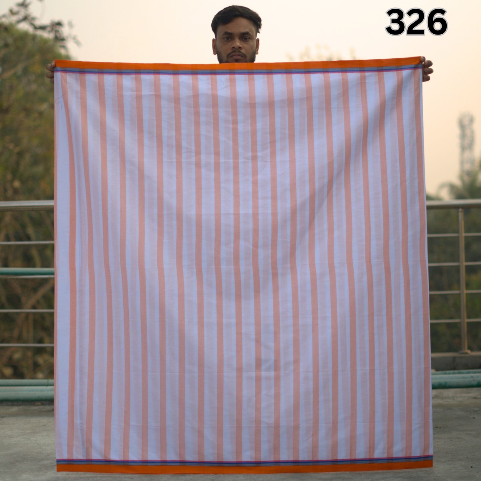 Tailocraft Men’s Pure Cotton Light Lungi 5.5 Hand-326