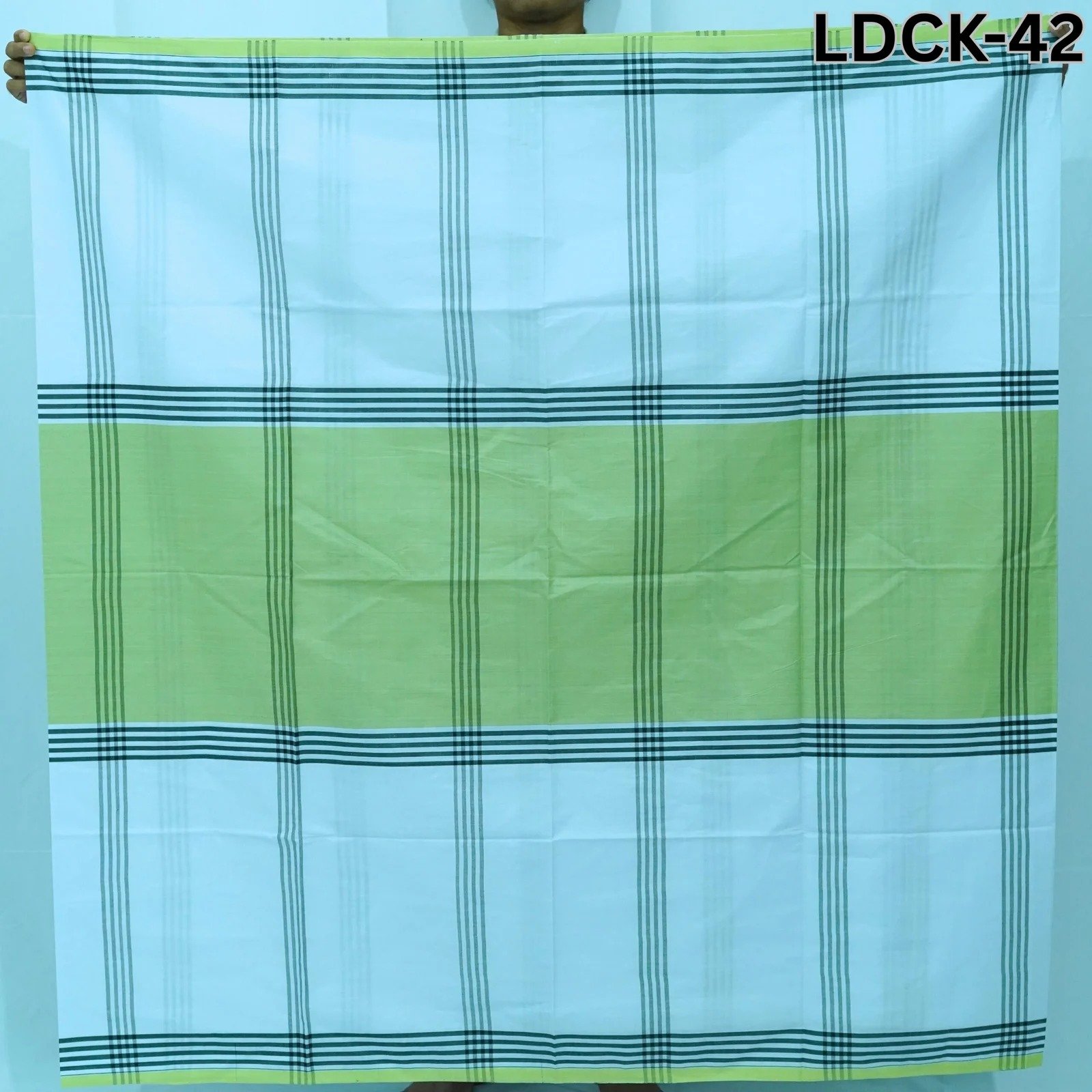 Tailocraft Men’s Pure Cotton Light Lungi 5.5 Hand-42